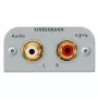 Socket outlet 2 x RCA Kindermann 7441000510