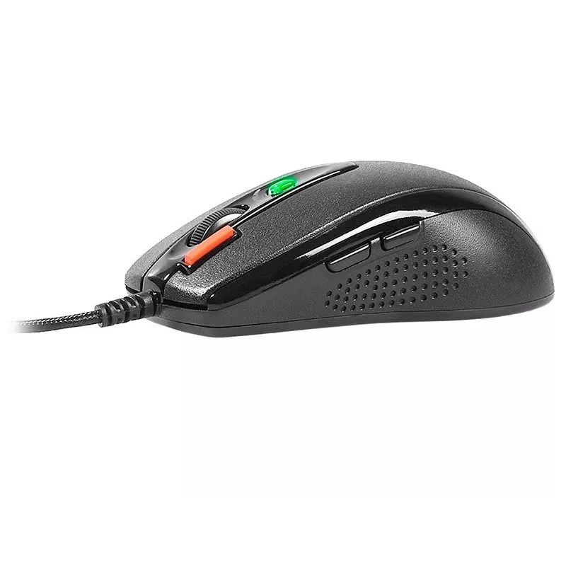 Gaming mouse A4Tech X-7120 USB Type-A ambidextrous 2000 DPI, 3 ms, wired, black