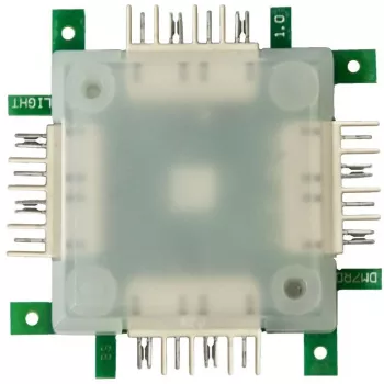 LED RGB Light Brick ALLNET BrickRknowledge Transparent 10 Pack