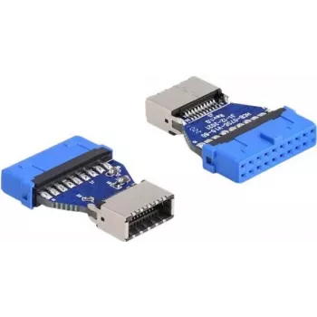DeLOCK USB Adapter Pin Header female to internal Type-E Key A female 20 pin