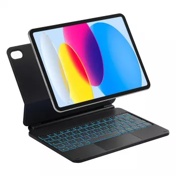 Folio case with Bluetooth keyboard Inateck KB09119-10 for Apple iPad 11 inch (27.9 cm) — compatible with 11th Gen A16 2025 and 10.9 inch 10th Gen 2022
