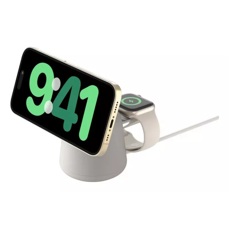 Magnetic Qi2 15W Charger Belkin WIZ027VFH37 for iPhone and Apple Watch