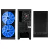 SILENOS PRO black version with ARGB fan tempered glass