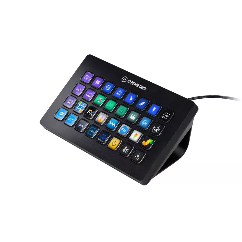 Stream Deck XL Elgato 10GAT9901 Black 32 Buttons
