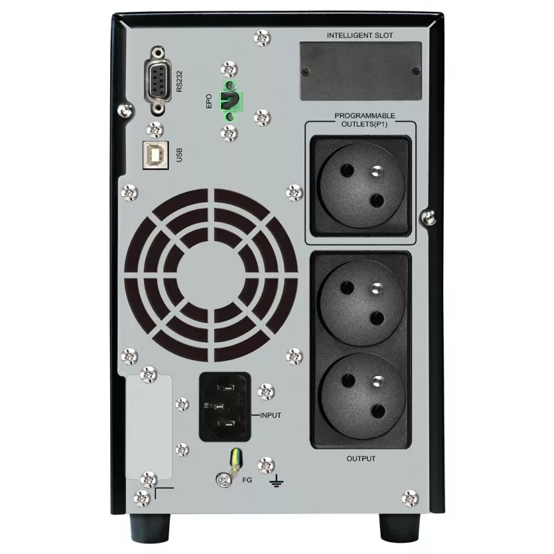 Uninterruptible Power Supply PowerWalker VI 1100 CW FR, Line-Interactive, 1.1 kVA (770 W), LCD, EPO, RS-232