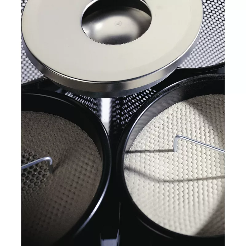 Trash Can Durable 333023 17 L Round Metal Silver