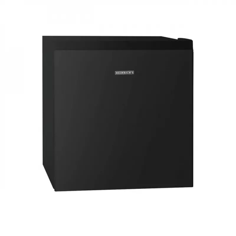 Refrigerator HEINRICH'S HKB 4188 SW Black — 45 L, E class, 39 dB, reversible door
