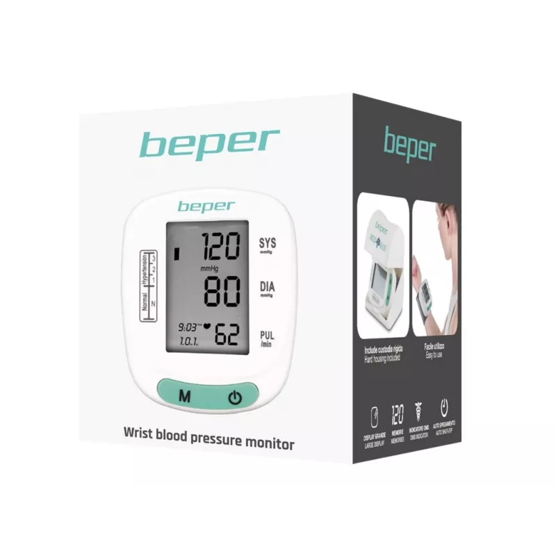 Blood Pressure Monitor Beper 40.121 Wrist Automatic