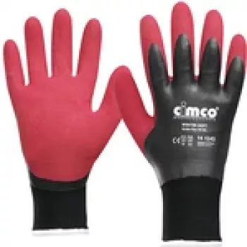 Workshop gloves Cimco 141243 Black Red XXL 2 pcs