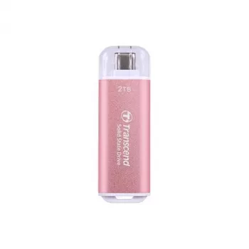 SSD disk Transcend 512 GB external USB Type-C ESD300 Pink