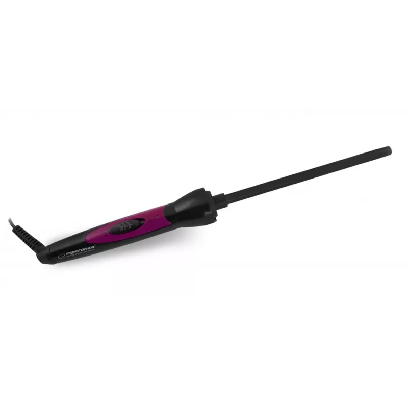 Hair styler Esperanza EBL014 ceramic coating, 25 W, max 180°C, 1.8 m cord, black