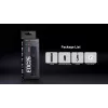 Tactical flashlight Nitecore EDC25 — dual-LED, 15 lm, aluminium body, USB-rechargeable, IP54, shockproof, black