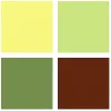 Staedtler Design Journey 371 BK4-3 Pigment Brush Pen Set, Forest Colors, 4 pcs