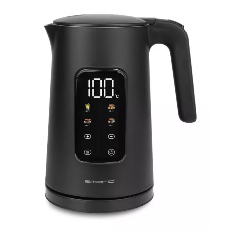 Electric kettle Emerio 1.7 l 2200 W black