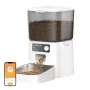 Automatic pet food dispenser Oneisall PFD001 Pro white — 4L capacity, programmable feeding