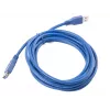 Extension cable USB 3.0 AM-AF blue 3M
