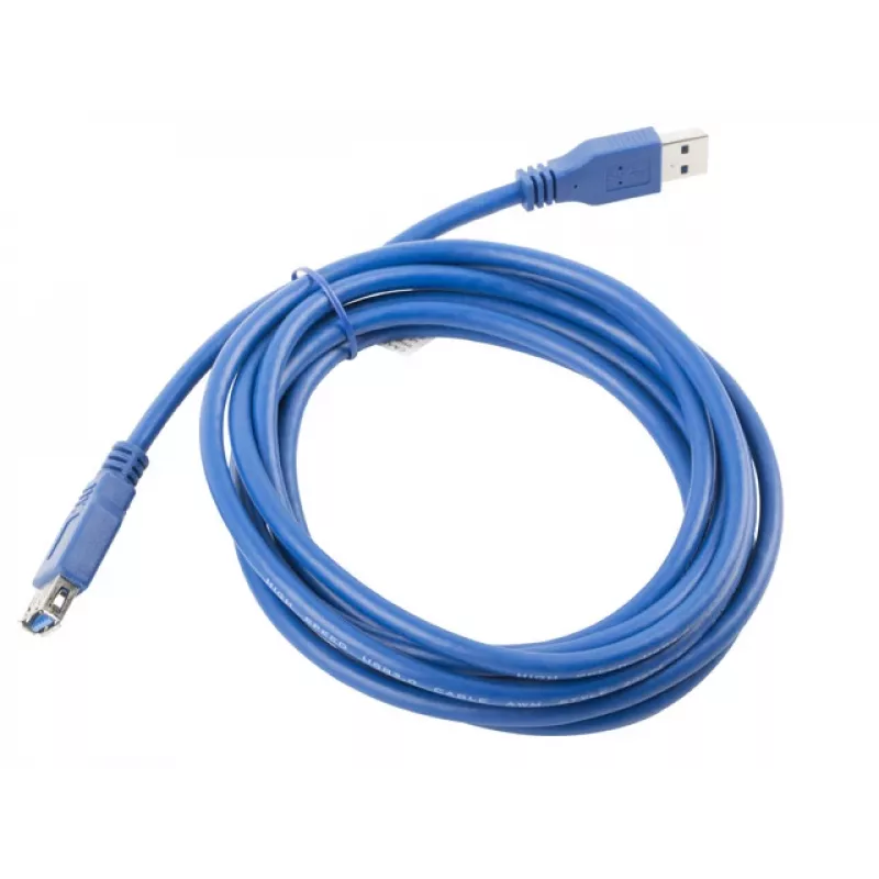 Extension cable USB 3.0 AM-AF blue 3M