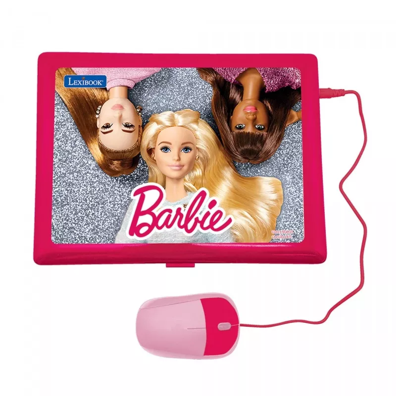 Educational bilingual children's laptop Lexibook Barbie JC598BBi17 — bilingual learning toy