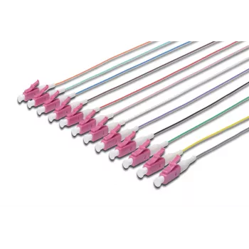 Fiber optic pigtails Digitus LC OM4 50/125 µ Simplex 2m