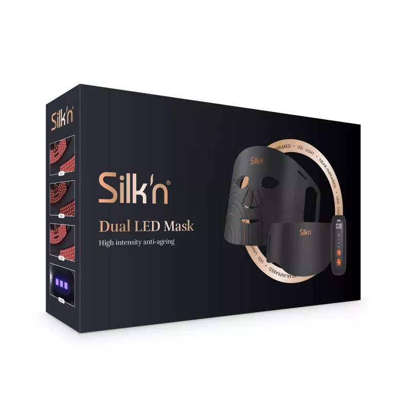 Skin light therapy device Silk'n FNLM2PEU001 — black, battery-powered, anti-aging/anti-wrinkle