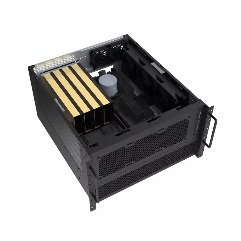 Computer Case SilverStone SST-RM600 ATX Black