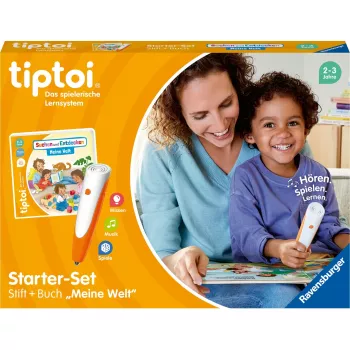 tiptoi Starter-Set: Search and Discover - My World, Learning Book pen and picture book