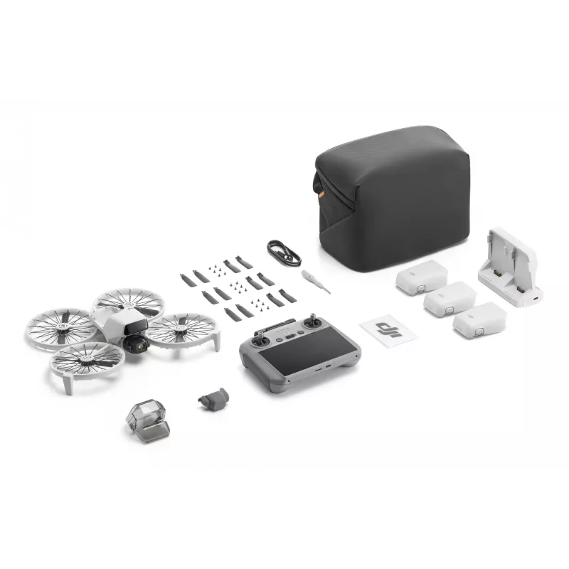 Quadcopter DJI Flip Fly More Combo RC 2 — 4 rotors, 48 MP camera, 3840×2160, max speed 16 m/s, range 14000 m
