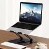 Laptop stand MEDIA-TECH MT2662 — adjustable height, foldable aluminium for 10–17 inch laptops