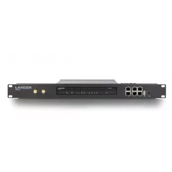 LANCOM Rack Mount Plus 1U 19 inch Rack Mounting Bracket for LANCOM Devices, Black