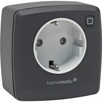 eQ-3 AG Homematic IP 161613A0, Indoor, Anthracite, Plastic, IP20, IP20, 70 mm