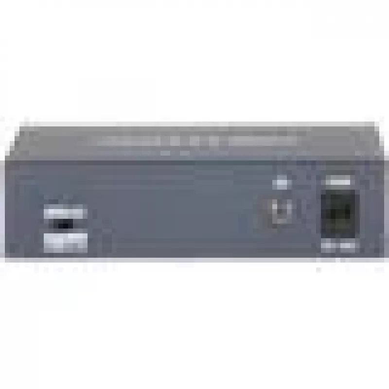 Hikvision DS-3E0105P-E/M(B) network switch L2 Fast Ethernet (10/100) Power over Ethernet (PoE) Grey