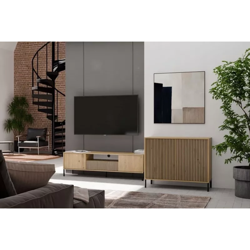 KAMARO 2D SLIM chest of drawers, cashmere colour
