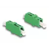 Optical Fiber Coupler LC Simplex female to LC Simplex female APC green DeLOCK 87984