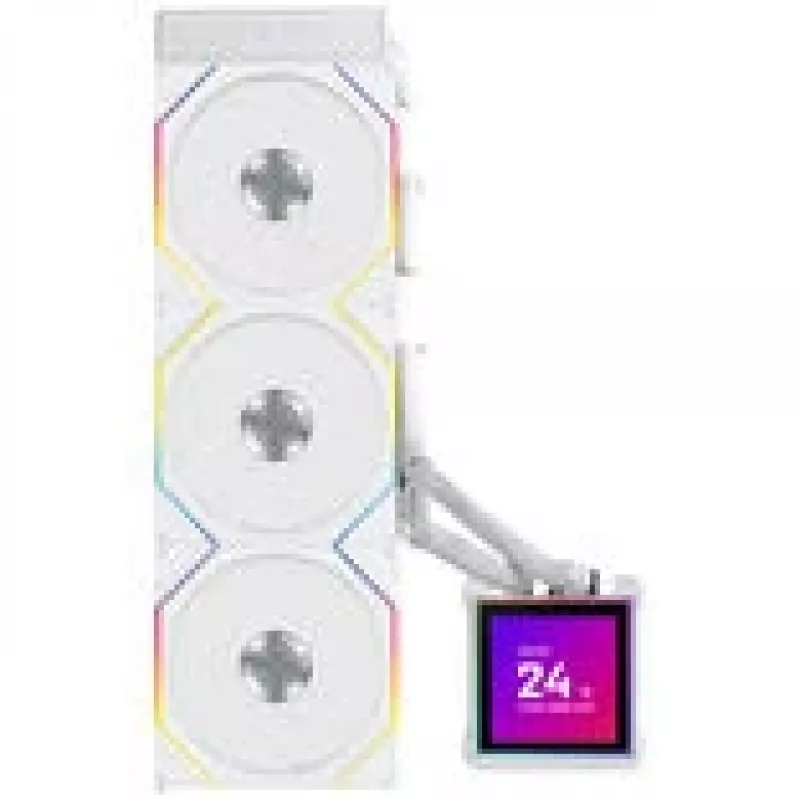All-in-One Liquid CPU Cooler lian li HydroShift II LCD-S 360mm with RGB and LCD Display