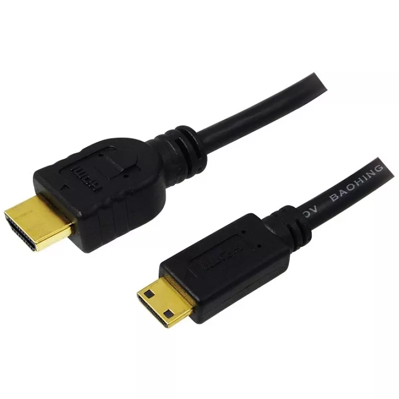 HDMI Cable LogiLink CH0023 2m HDMI Type A to Type C Black