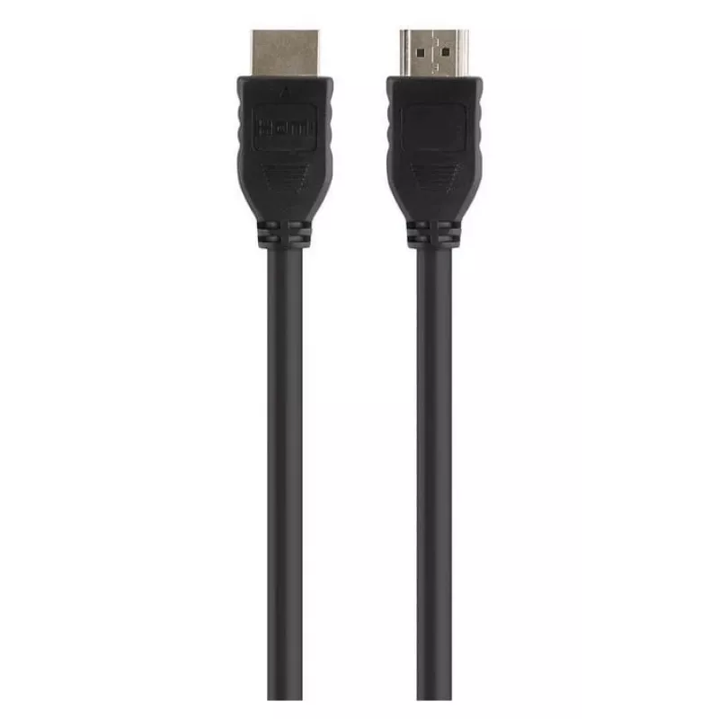 Belkin Standard - HDMI-Cable - HDMI (M) to HDMI (M) - 3 m - Double Insulation - Black - 4K Support
