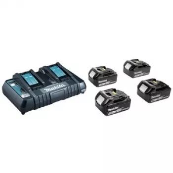 MAKITA POWER SUPPLY KIT 18V (BL1850Bx4+DC18RD) MAKPAC