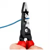 Knipex 13 72 200 ME cable stripper Black, Blue, Red, Stainless steel