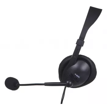 Wired binaural gaming headset IBOX W1MV — circumaural, 3.5 mm, 2 m cable, boom microphone