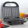 Double Waffle Maker Progress EK5852PVDE — double plates, non-stick coating, adjustable temperature