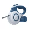 Retractable dog leash Rojeco A12, 3 m, blue