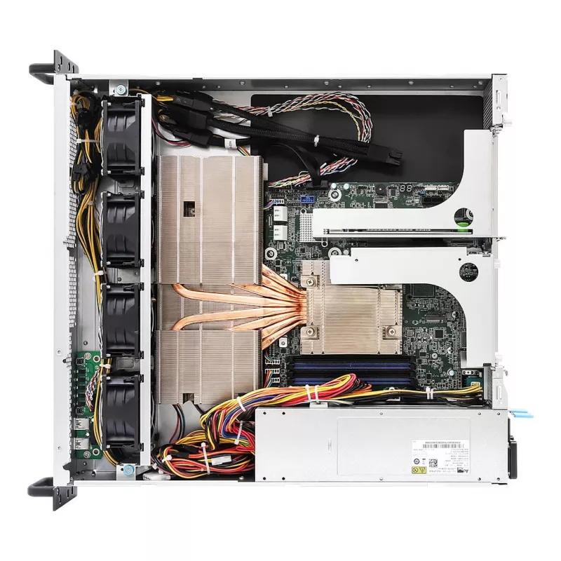 ASRock 2U1G-B650/EVAC server barebone Socket AM5 Rack (2U)