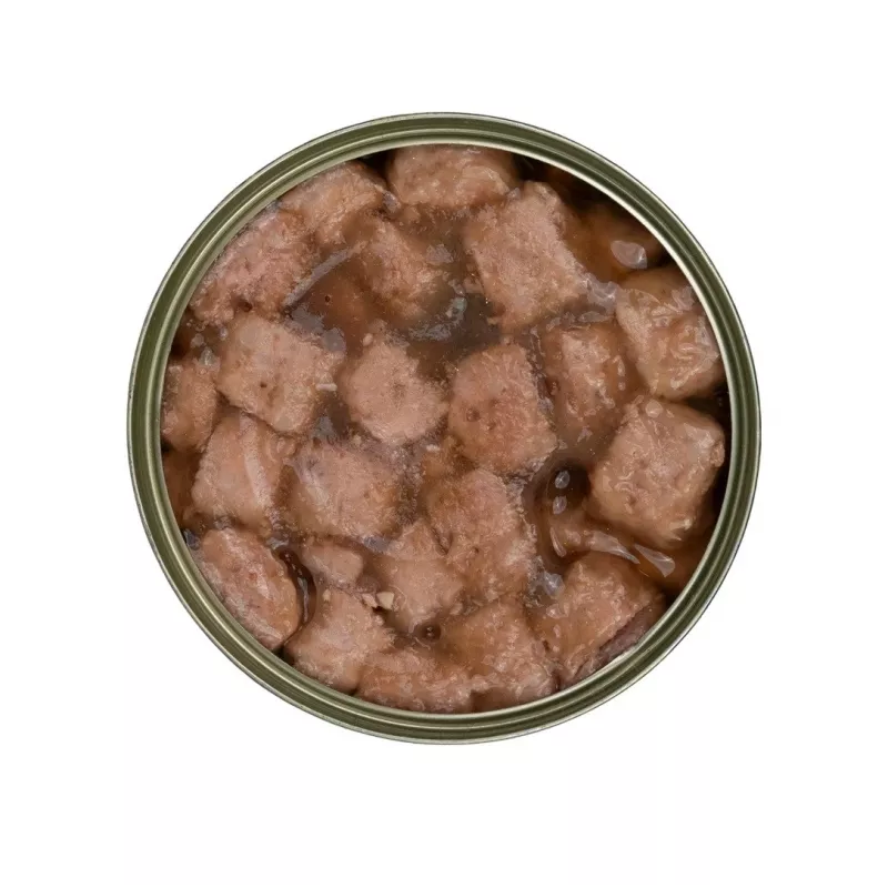 Wet cat food TufTuf Pieces of meat in sauce with fish 415 g — complete canned adult cat food