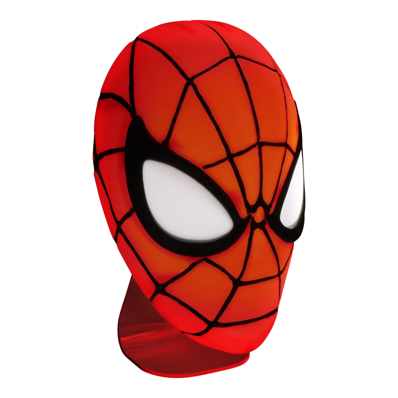 Table lamp Paladone Spiderman Mask Light — themed Spiderman mask design, USB powered LED, compact bedside lamp