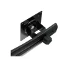 Ergotron DS100 - Stand - horizontal - for 2 LCD-Displays - Aluminium, Steel - Black - Screen Size: to 61 cm (to 24 inch)