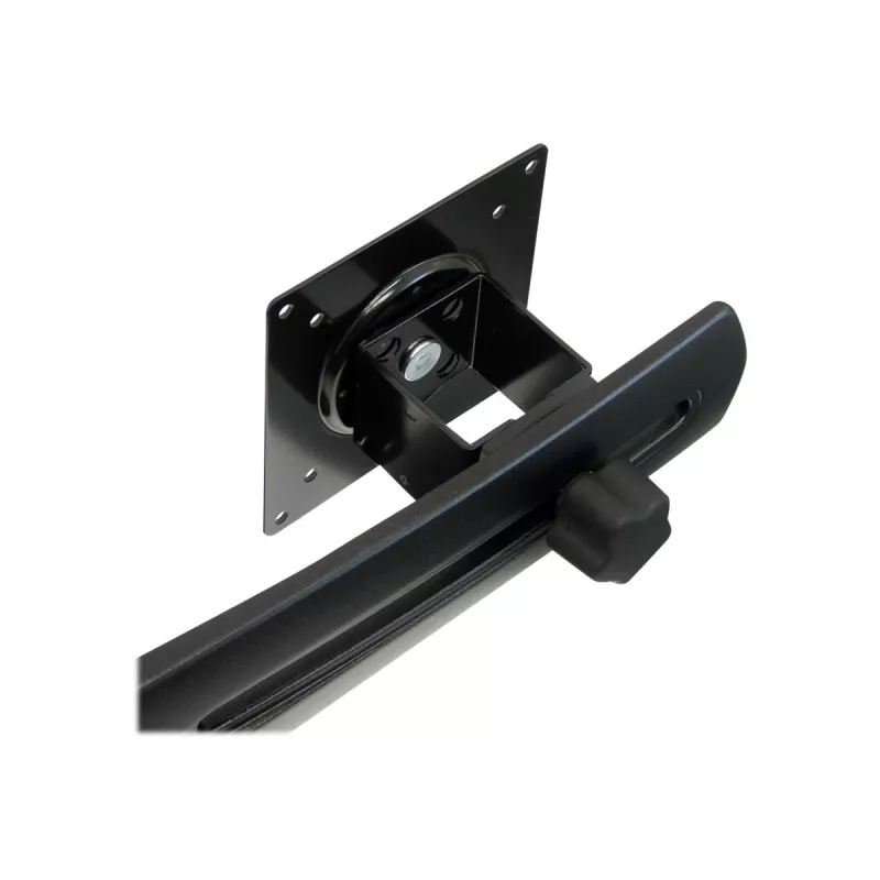 Ergotron DS100 - Stand - horizontal - for 2 LCD-Displays - Aluminium, Steel - Black - Screen Size: to 61 cm (to 24 inch)
