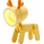 Table Lamp LED RealPower 486315 Orange Yellow 1 Bulb Battery
