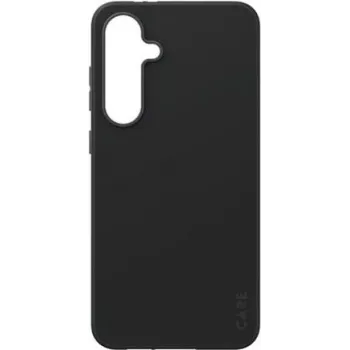 Tempered glass screen protector PanzerGlass CARE by Fashionable Case for Samsung Galaxy S24 FE — black frame