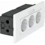 OBO Bettermann Socket Unit SDE-RW D0RT3B Module 45 3-way 84x185x59mm (6119435)