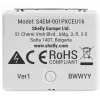 Smart relay Shelly Relay EM Mini Gen4 1-channel Wi‑Fi Matter Zigbee Bluetooth 8A, 110–240V, energy meter